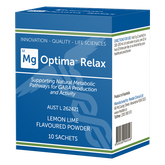 Medlab Mg Optima Relax Lemon Lime Flavoured Powder 5g x 10 Sachets